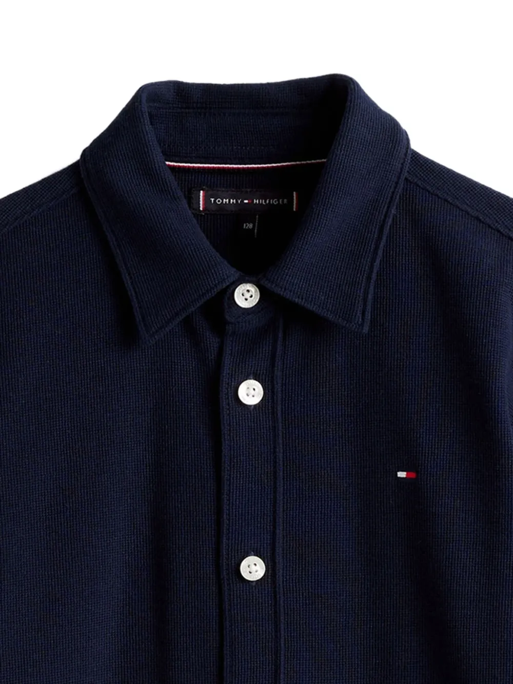 Tommy Hilfiger Junior camisa de tejido gofrado | Camisas | Image 2