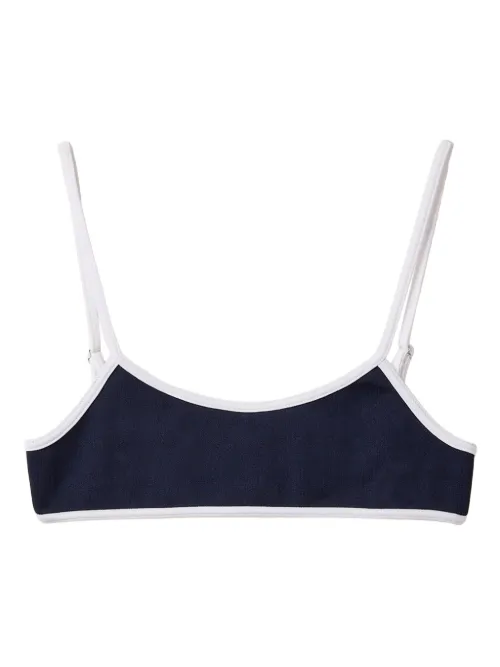 Haut de maillot de bain en maille technique - Miu Miu - Modalova