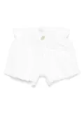 Miss Grant Kids denim shorts - White