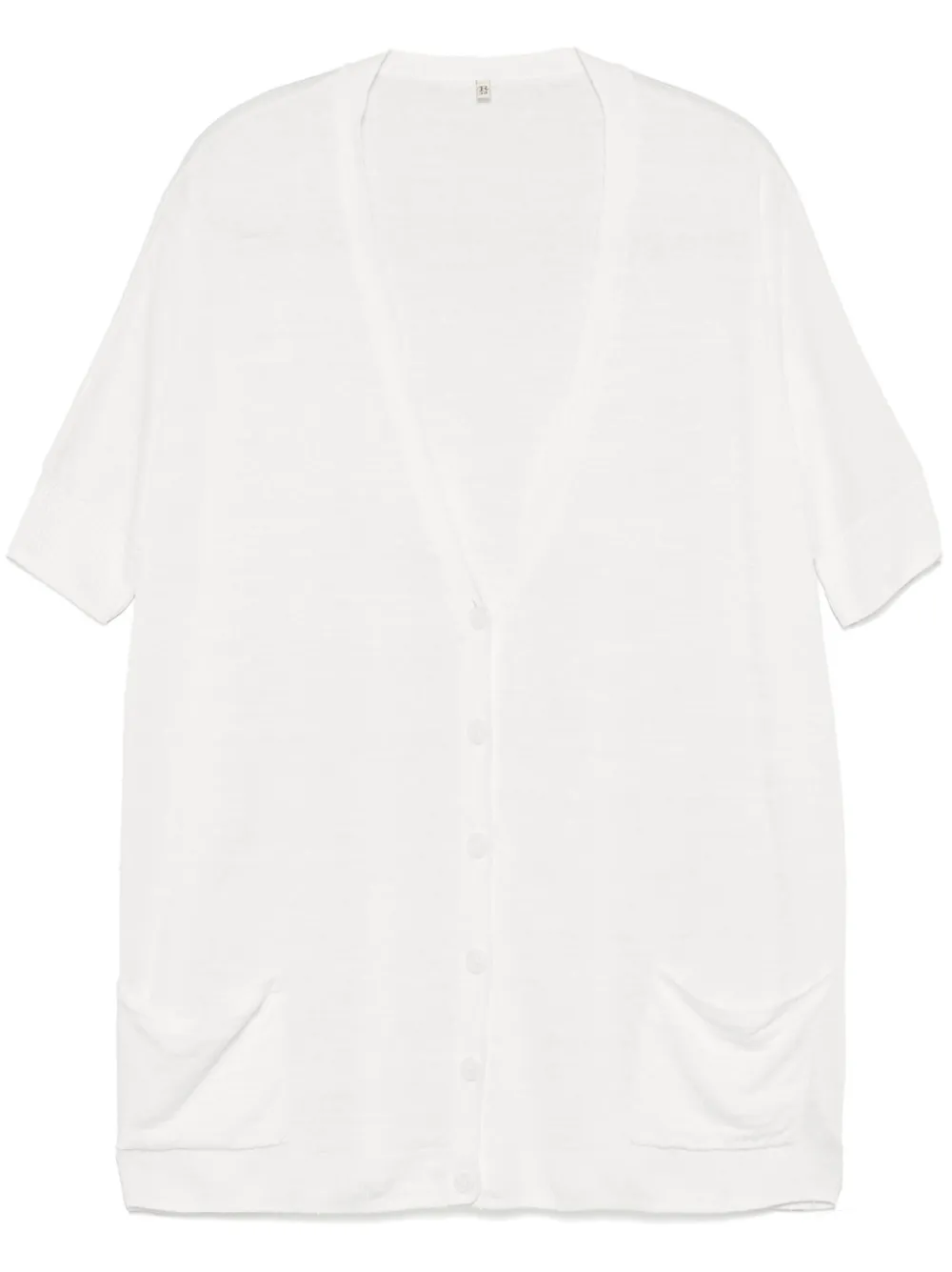 R13 Vest mini-jurk Wit
