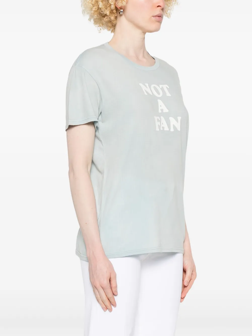 R13 Not A Fan T-shirt Blauw