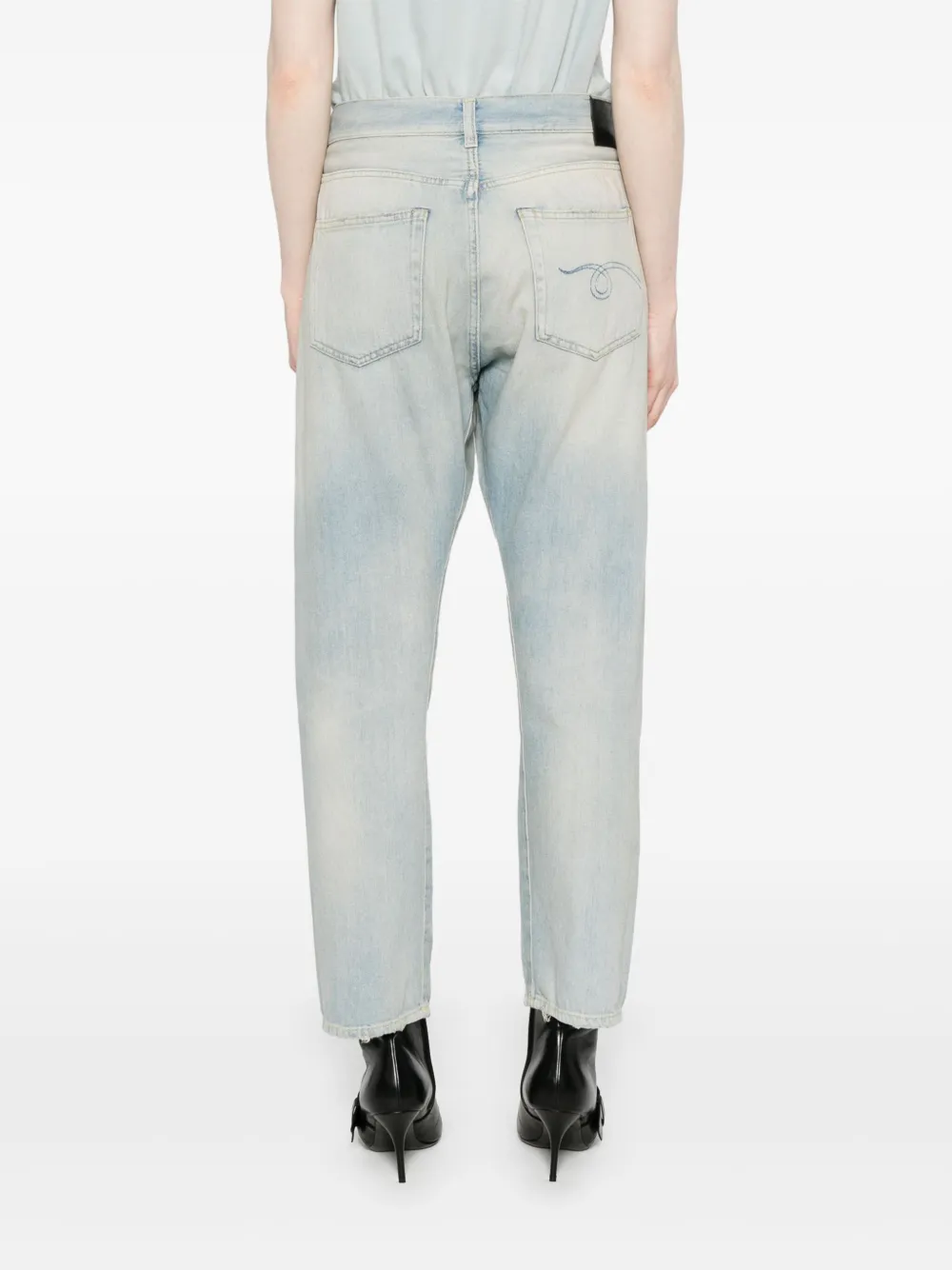 R13 Crossover jeans Blauw