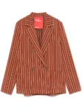 Merci striped blazer - Orange