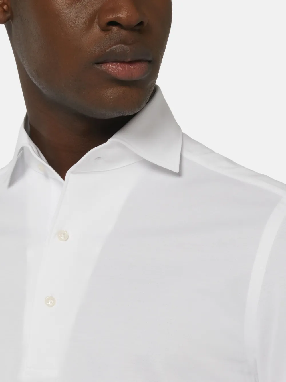 Boggi Milano Japanese poloshirt Wit