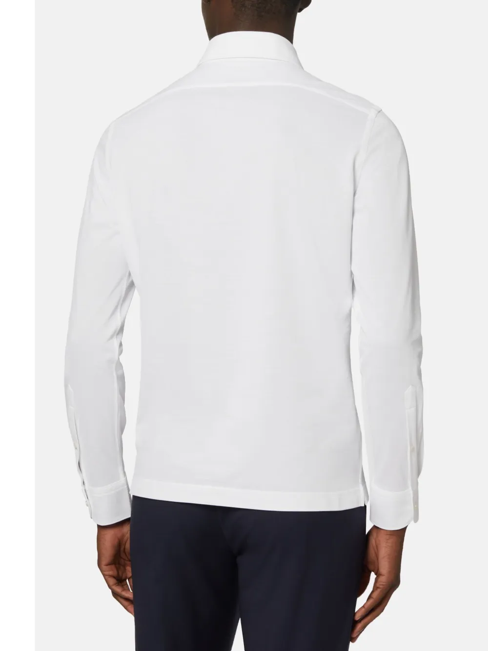 Boggi Milano Japanese poloshirt Wit