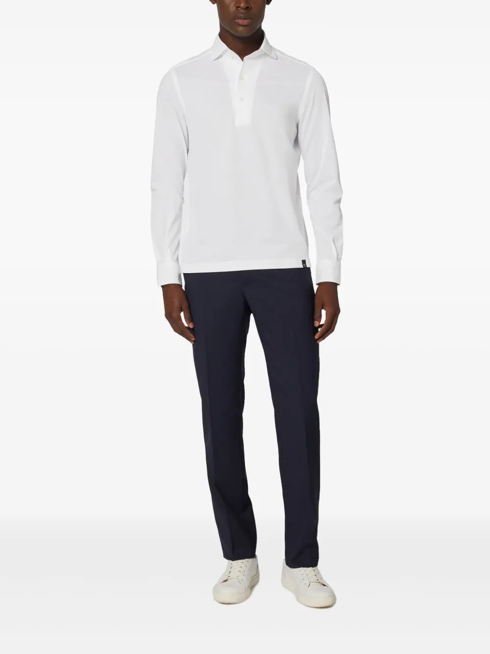 boggimilano Boggi Milano Japanese poloshirt - Wit