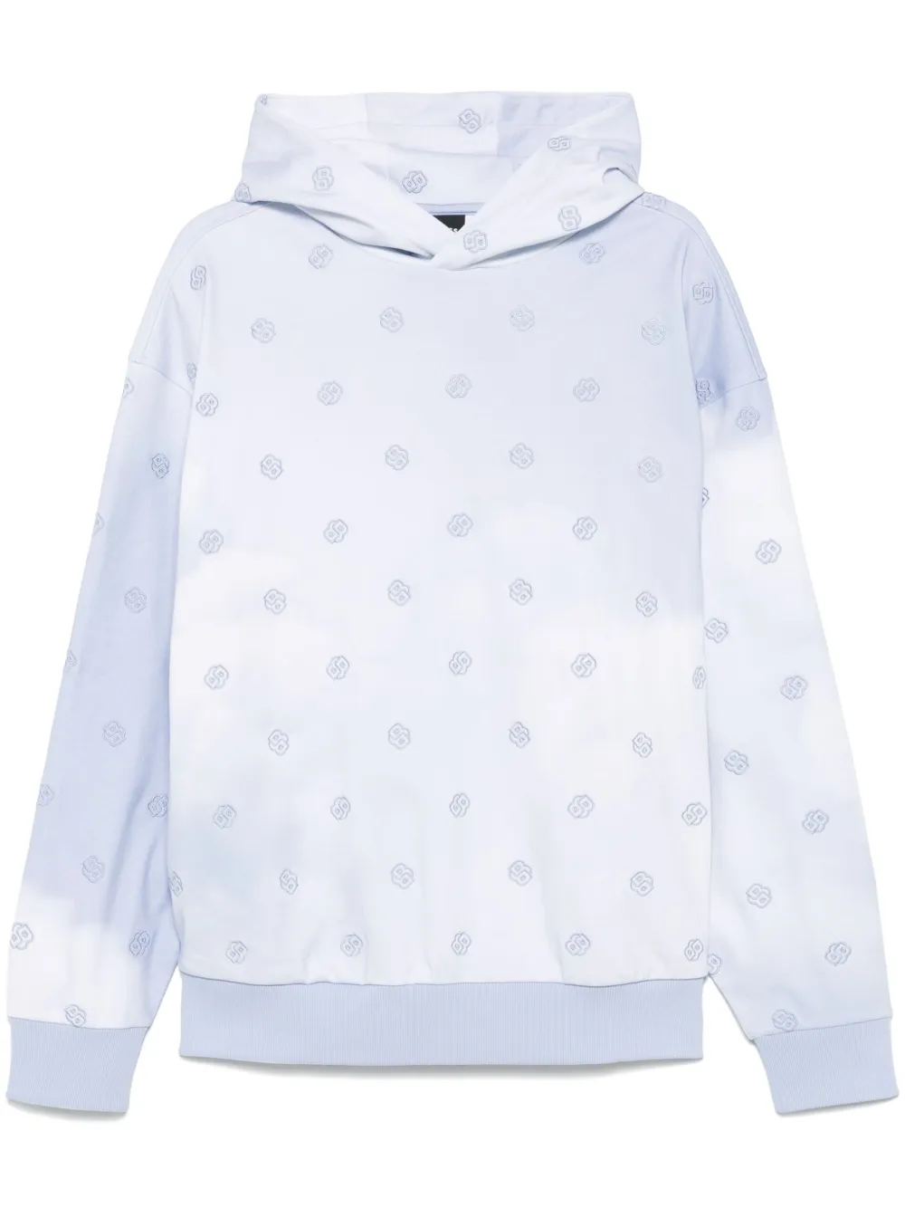 BOSS hoodie con monograma Double B | azul | Image 1