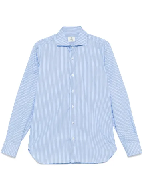 Borrelli chemise en popeline - Bleu - Borrelli - Modalova
