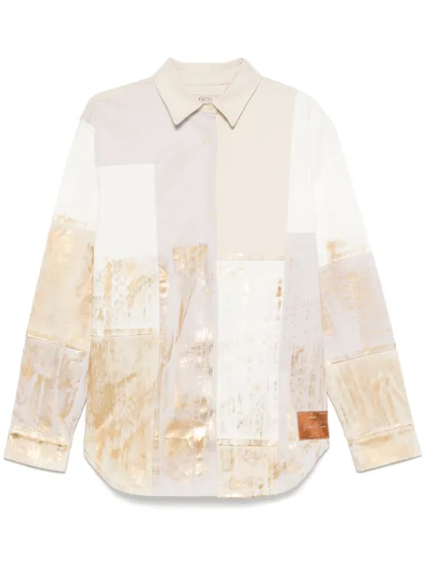 GARCIAS camisa con diseño patchwork