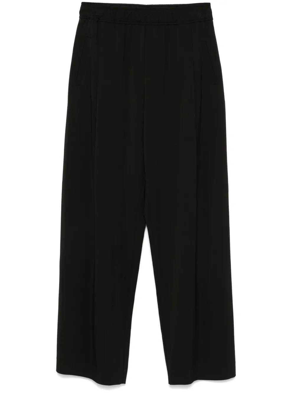 elasticated-waist trousers
