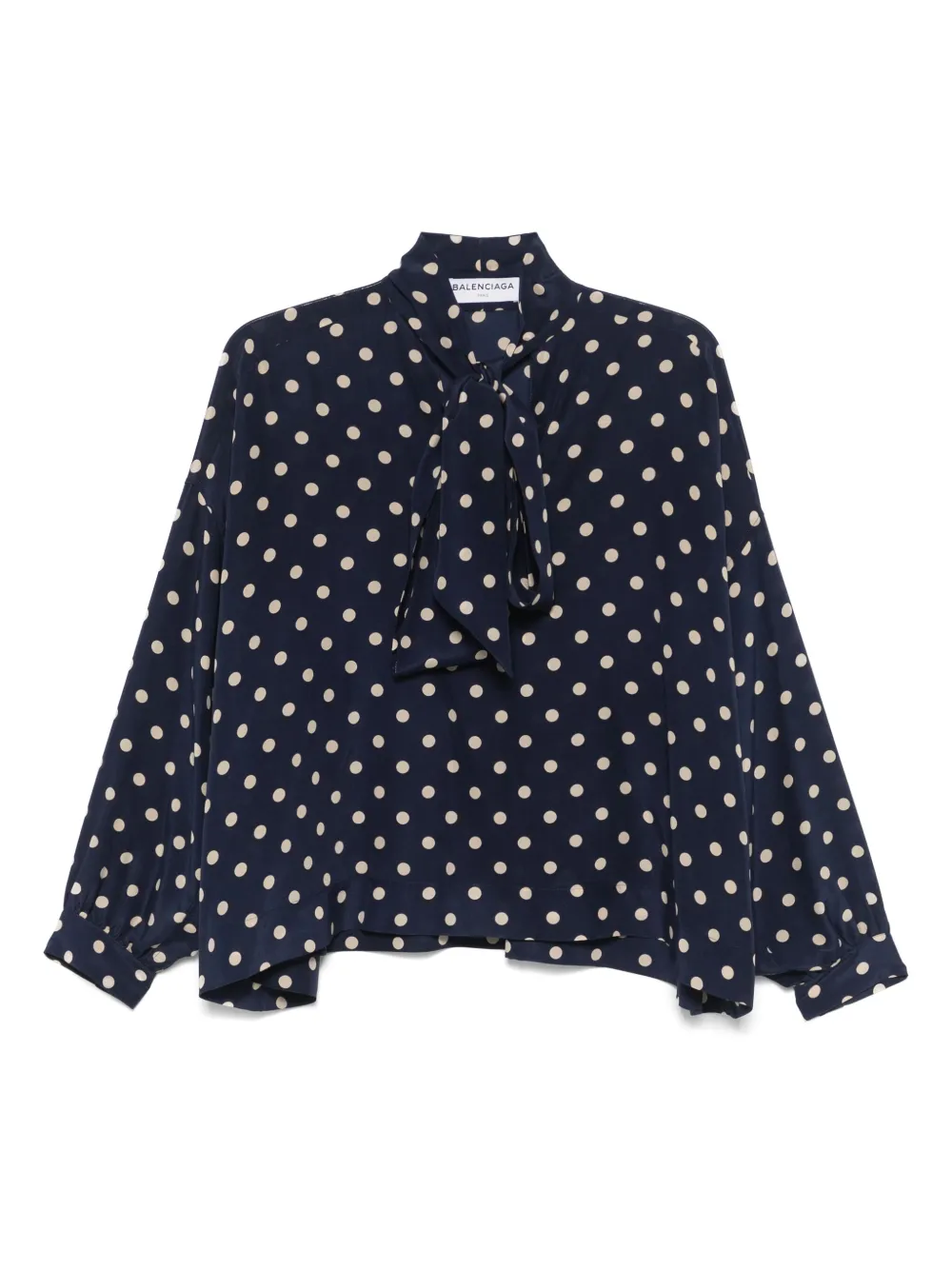 2000s polka-dot blouse