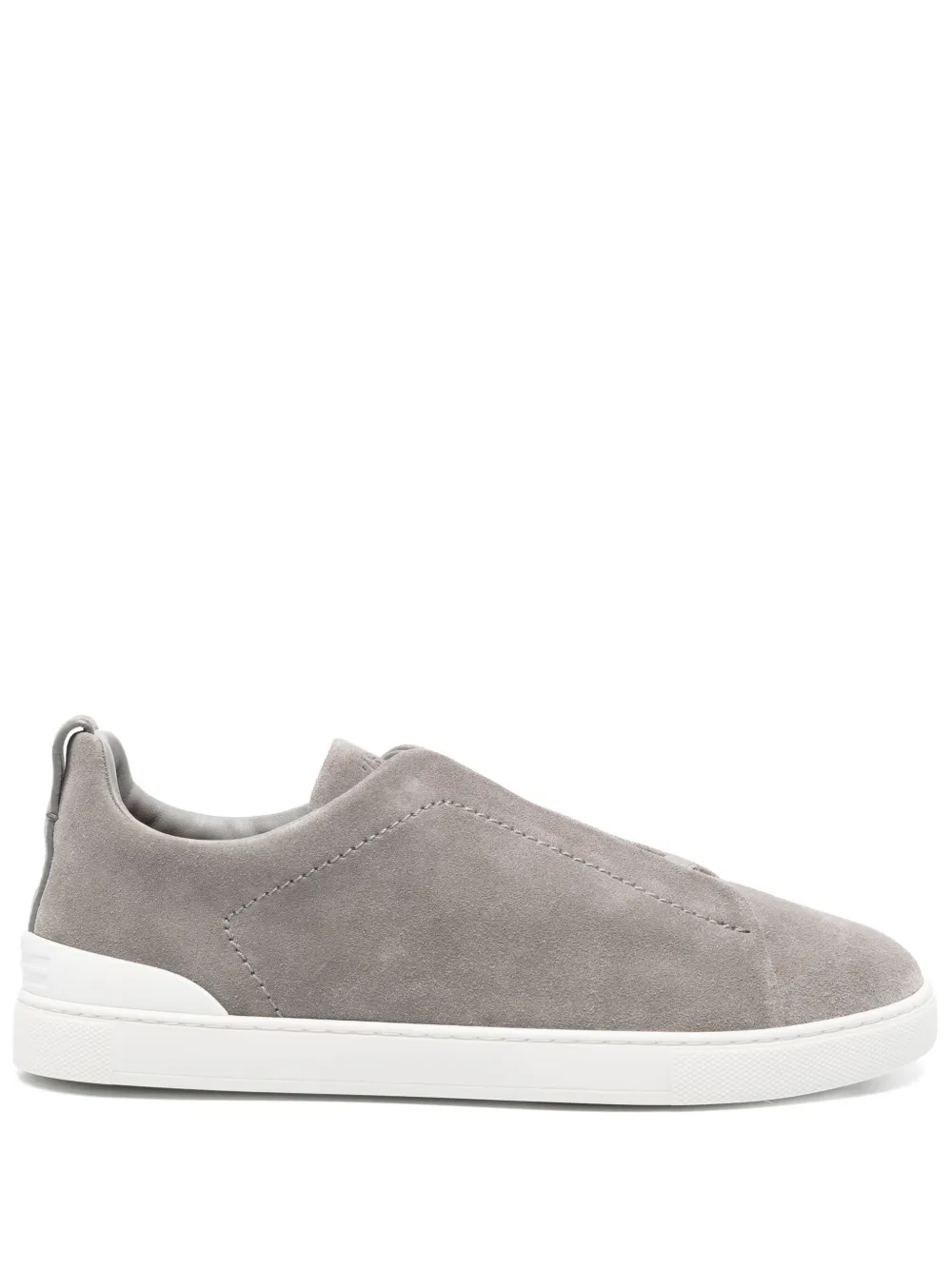 Zegna suede sneakers | Grey | Image 1