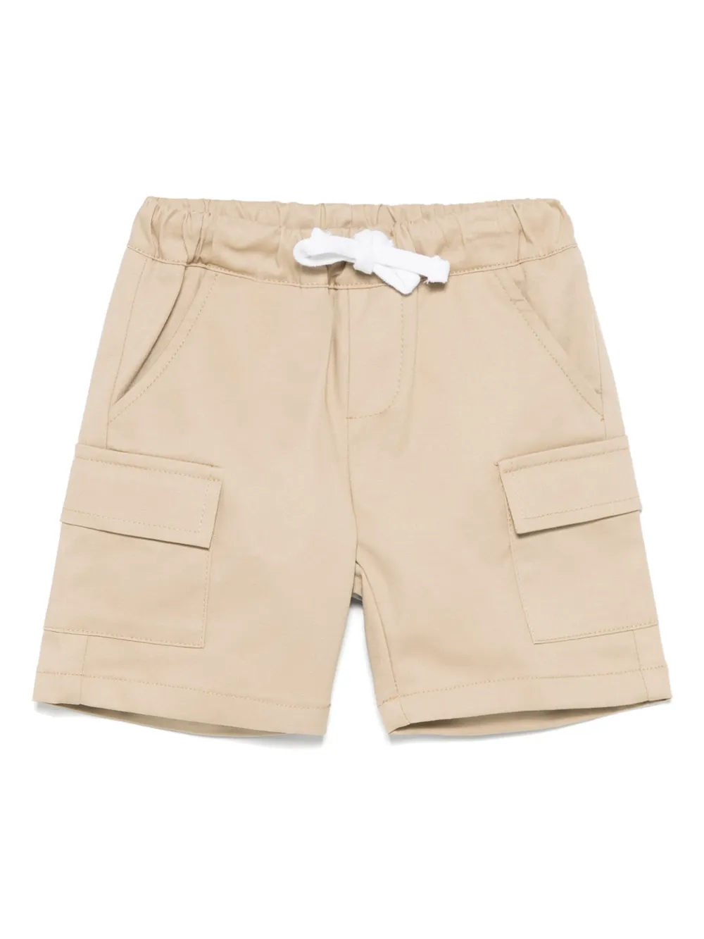 Miss Grant Kids ドローストリング ショートパンツ - ニュートラル Miss Grant Kids ドローストリング ショートパンツ - ニュートラル