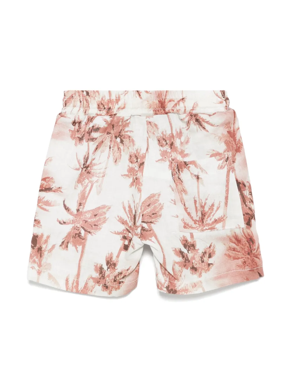 Miss Grant Kids palm-tree print shorts - Beige