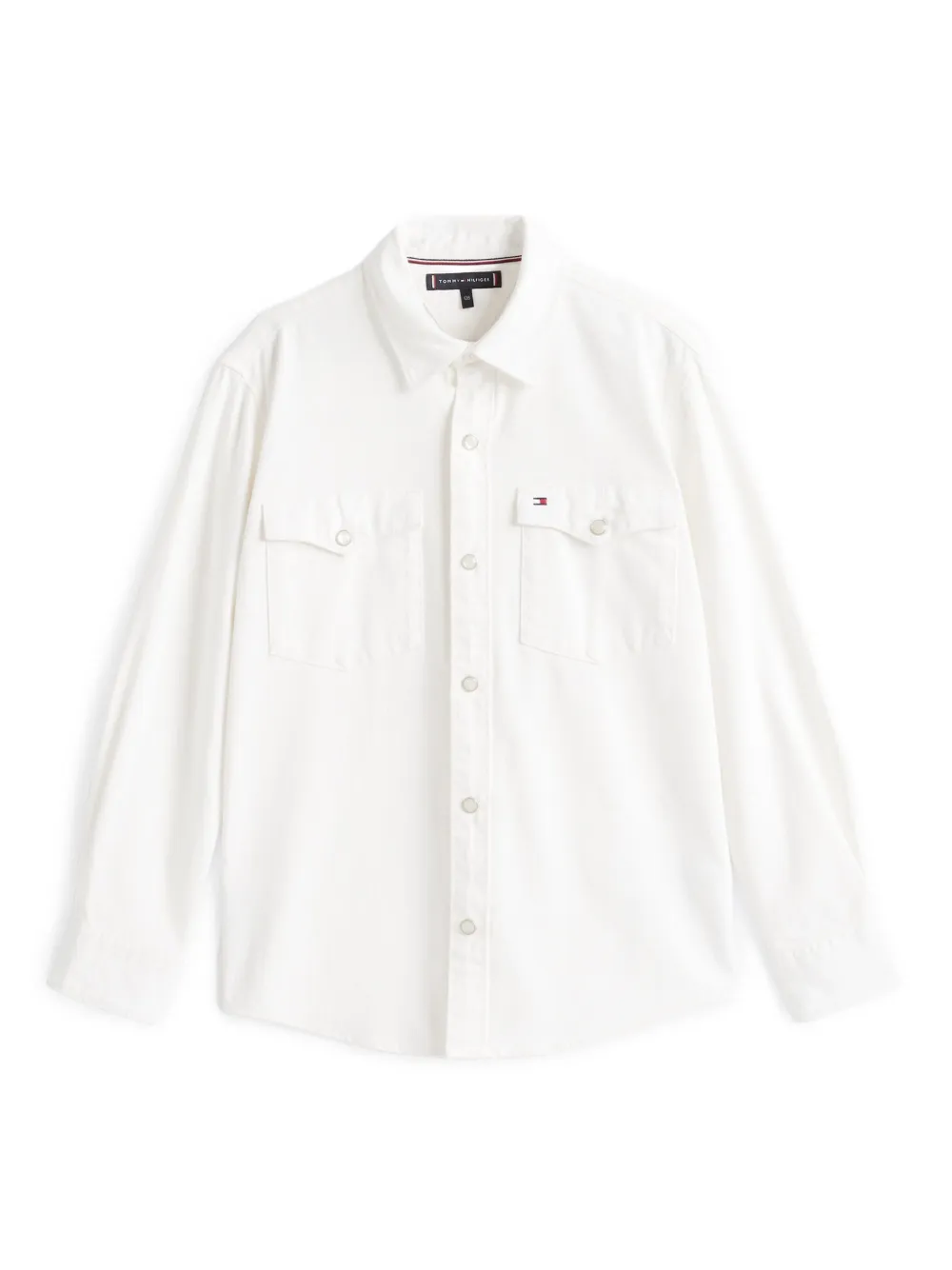 Tommy Hilfiger Junior camisa de algodón | blanco | Image 1