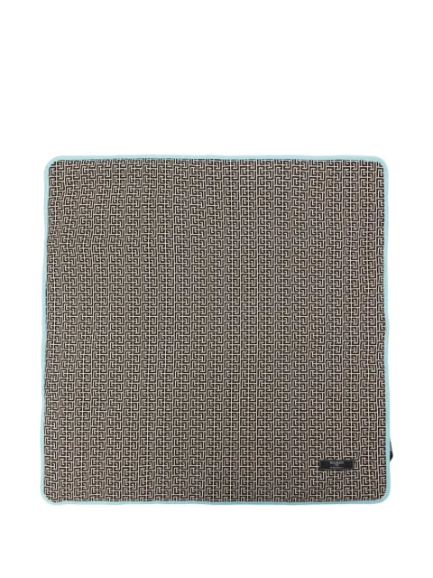 Balmain Kids Coberta com estampa de logo (80 cm x 77 cm)