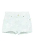 Miss Grant Kids paisley-print shorts - Blue
