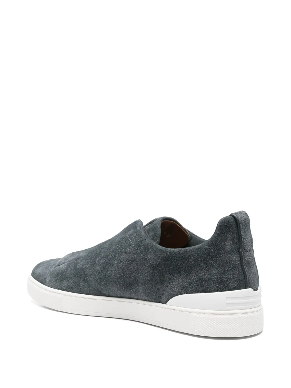 Zegna suede sneakers Grey