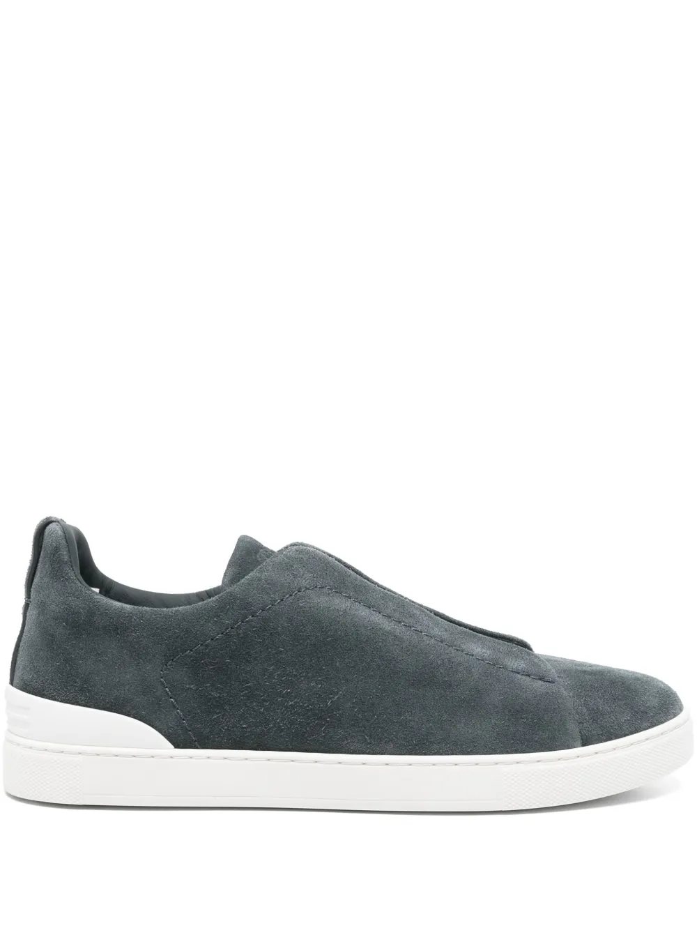 Zegna suede sneakers | Grey | Image 1