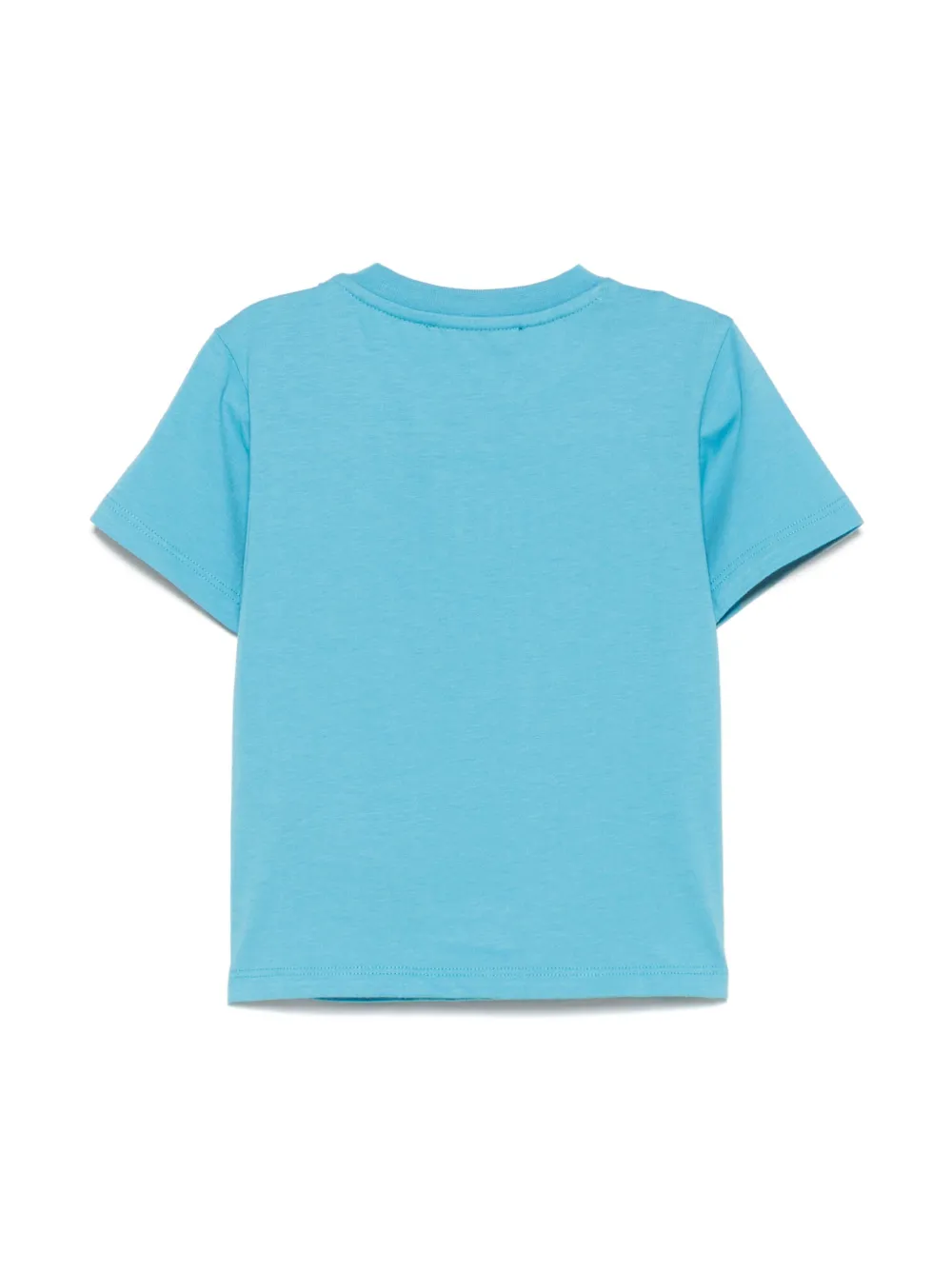 Balmain Kids T-shirt met geborduurd logo Blauw