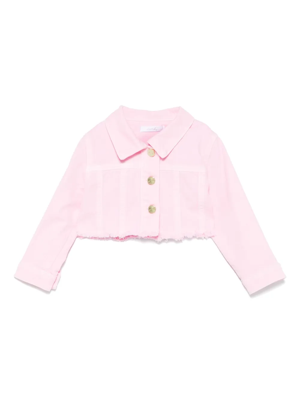 Miss Grant Kids デニムジャケット - ピンク Miss Grant Kids デニムジャケット - ピンク