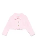 Miss Grant Kids denim jacket - Pink