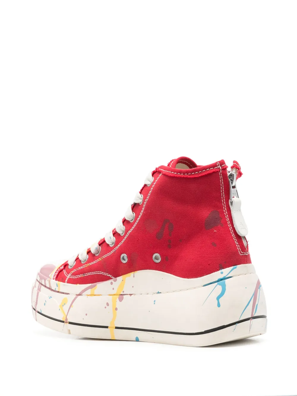 R13 Tall Kurt sneakers Red