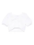 Miss Grant Kids broderie-anglaise blouse set (set of two) - White