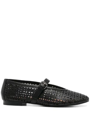 Marc Jacobs The Studded Sabrina スタッズ バレエシューズ | ブラック