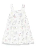 Miss Grant Kids floral-print dress - White