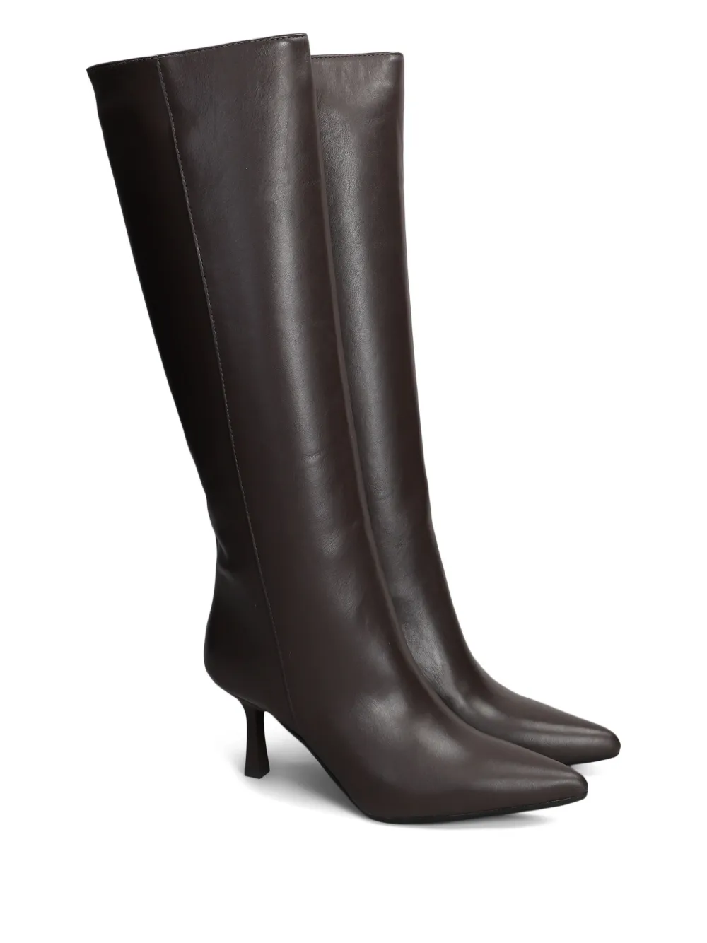 Gisel Moire 75mm Gilda boots Brown