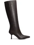 Gisel Moire 75mm Gilda boots - Brown