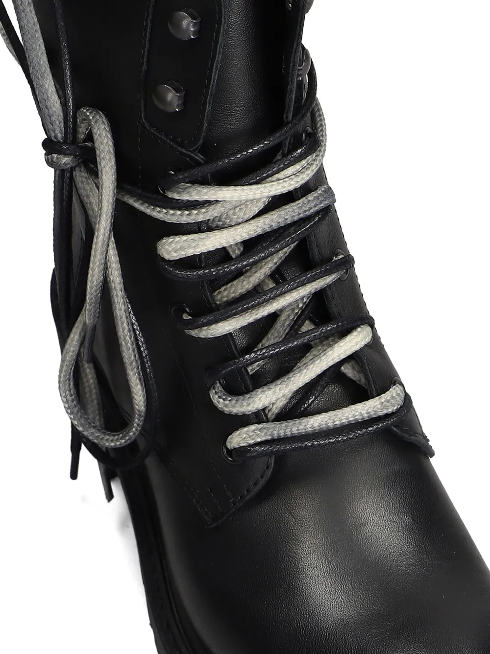 Metisse 50mm leather boots Black