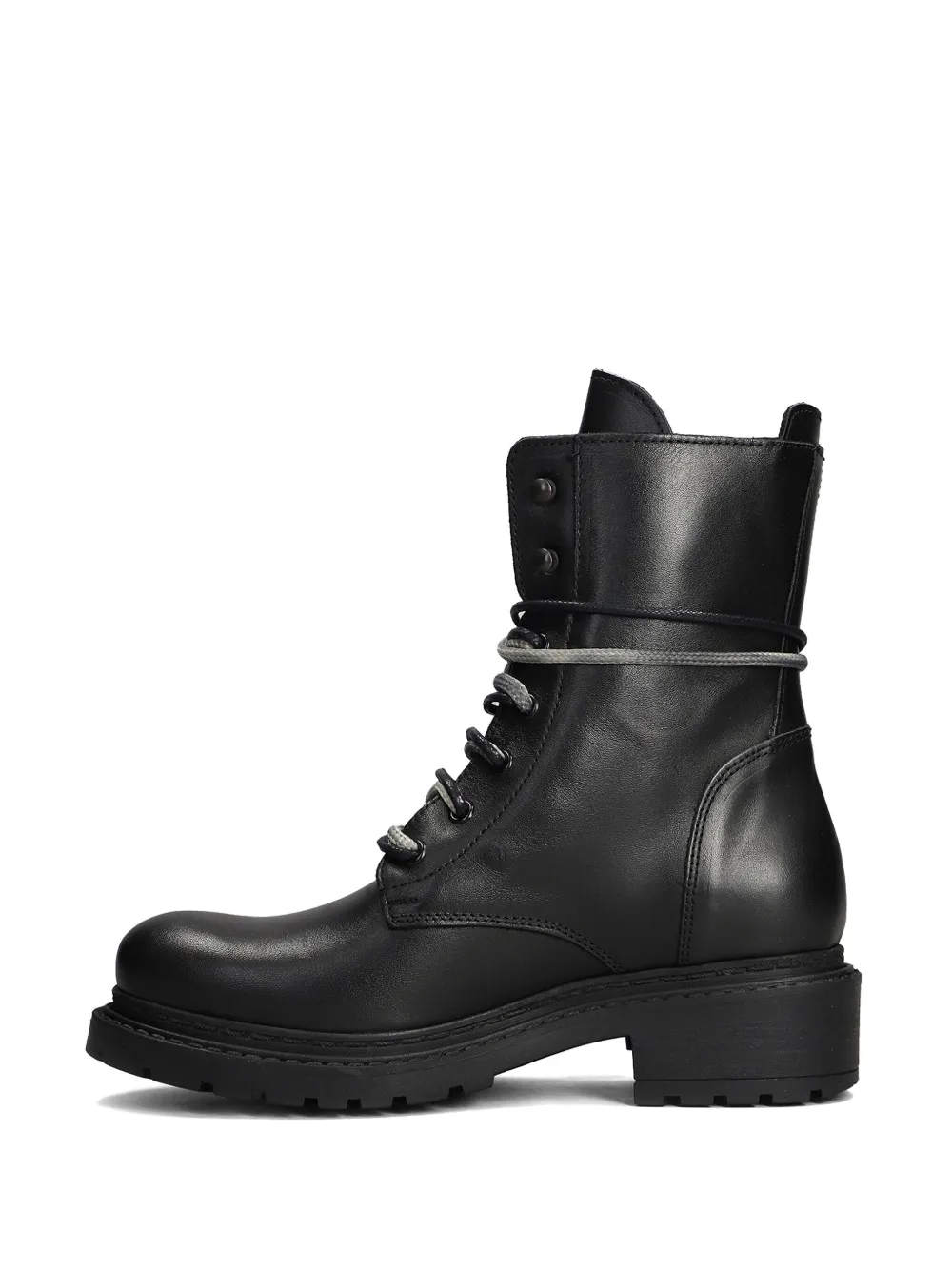 Metisse 50mm leather boots Black