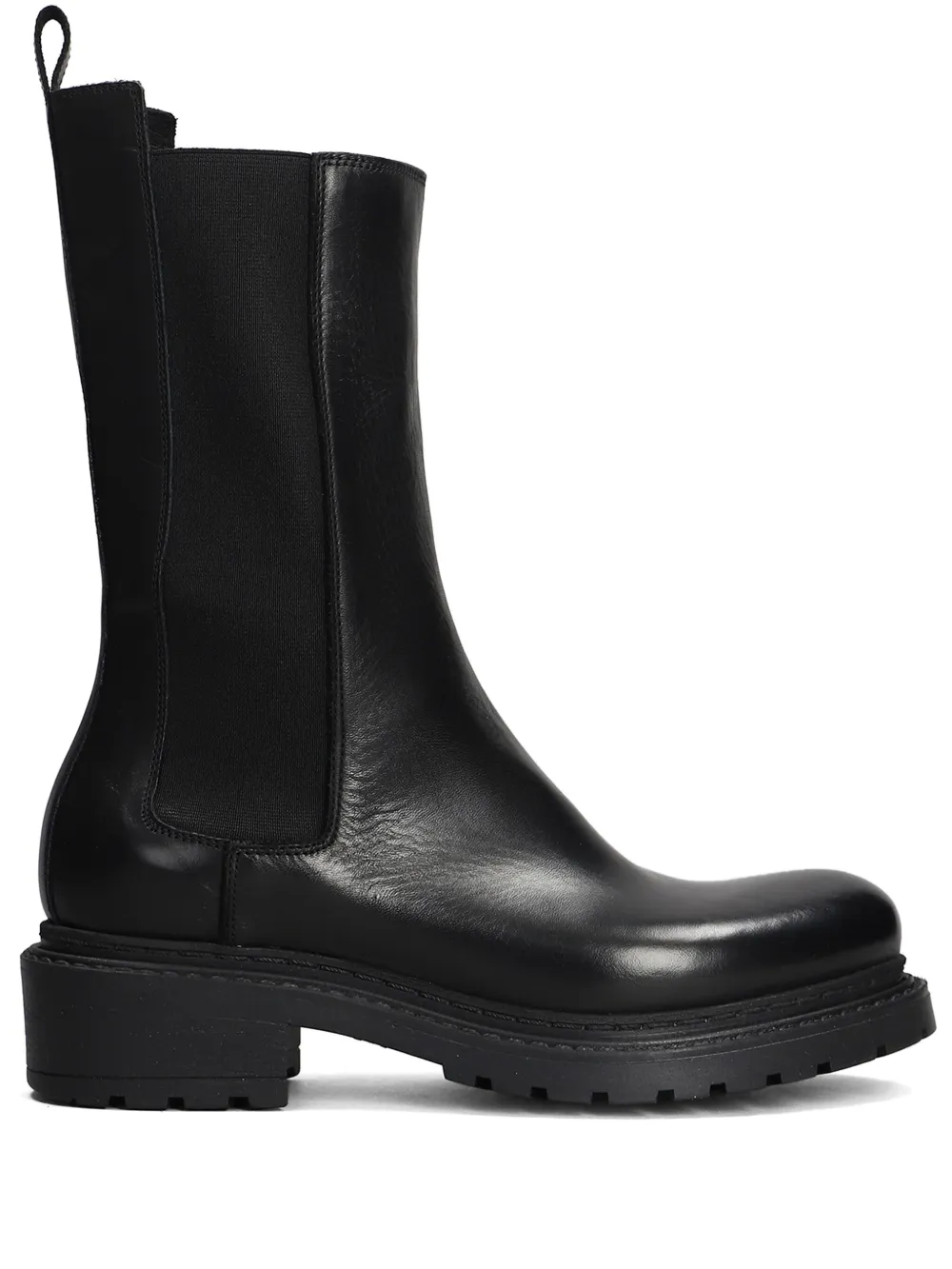 Metisse 50mm leather boots Black