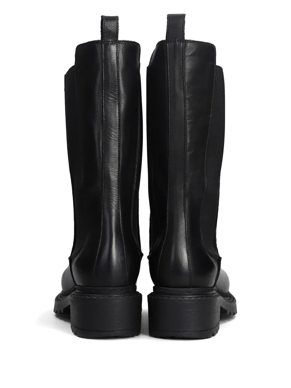 Metisse 50mm leather boots Black