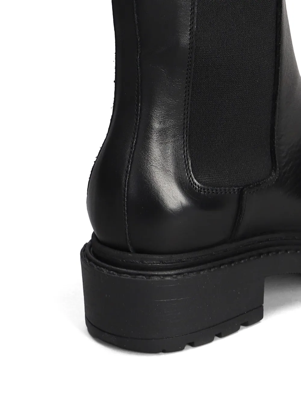 Metisse 50mm leather boots Black