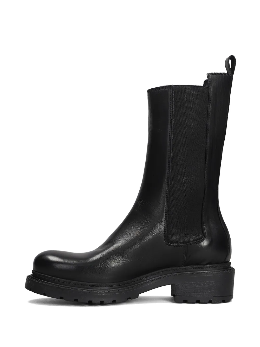 Metisse 50mm leather boots Black