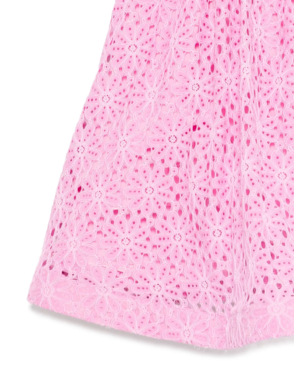 Miss Grant Kids Jurk met strikdetail Roze