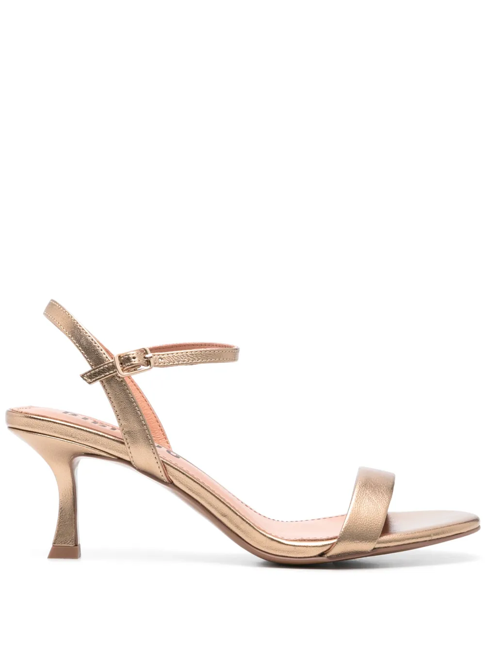 Bibi Lou 65mm Lotus sandals Gold