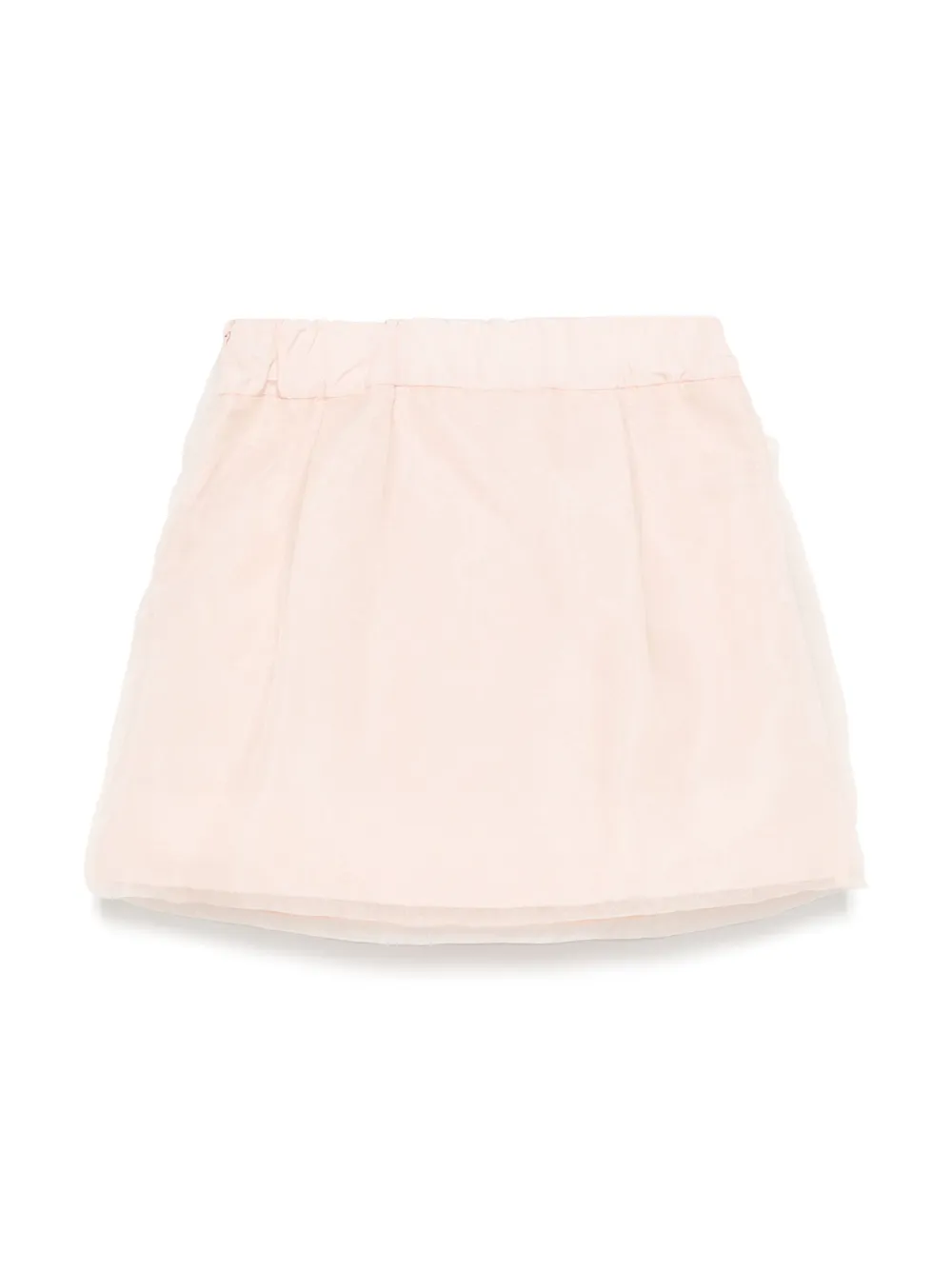 Miss Grant Kids bow-detail skirt - Oranje