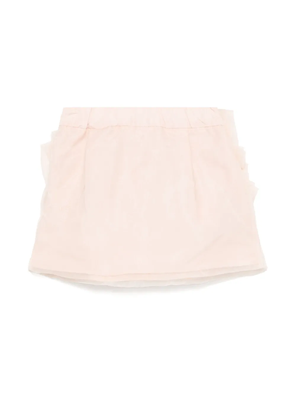 Miss Grant Kids bow-embellished tulle skirt - Oranje