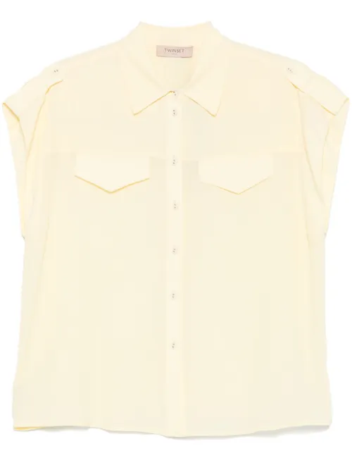 Chemise à mancherons - TWINSET - Modalova