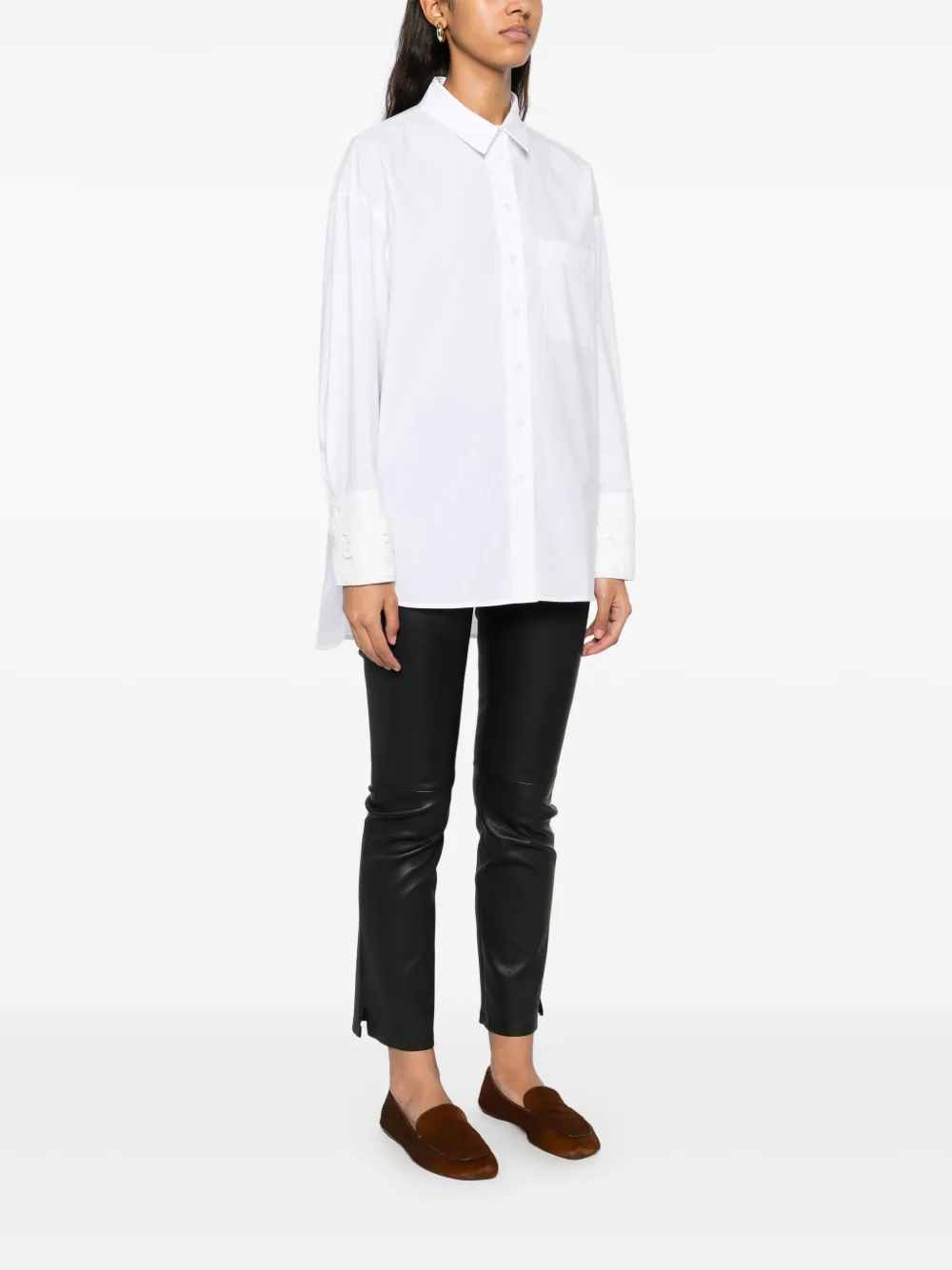 TWINSET Blouse met kant Wit