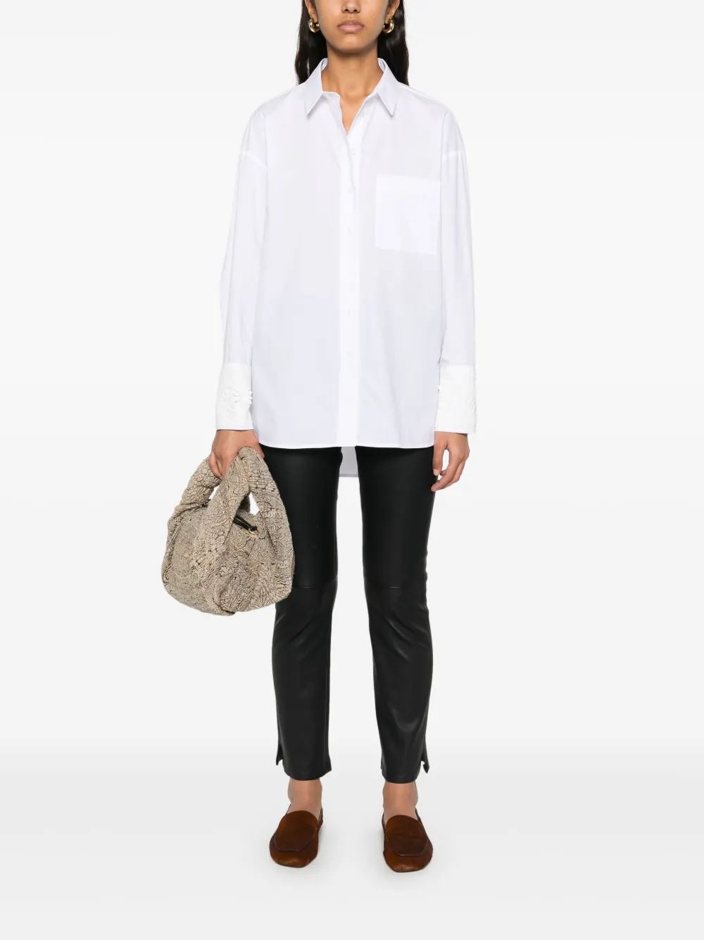 TWINSET Blouse met kant - Wit