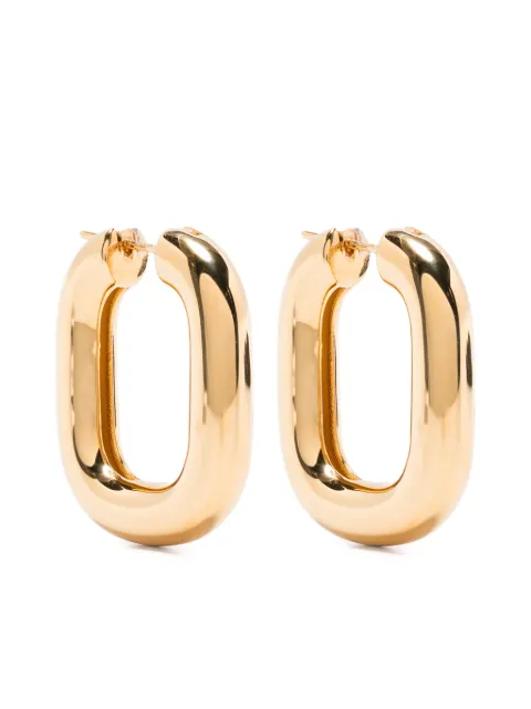 Jil Sander loop earrings