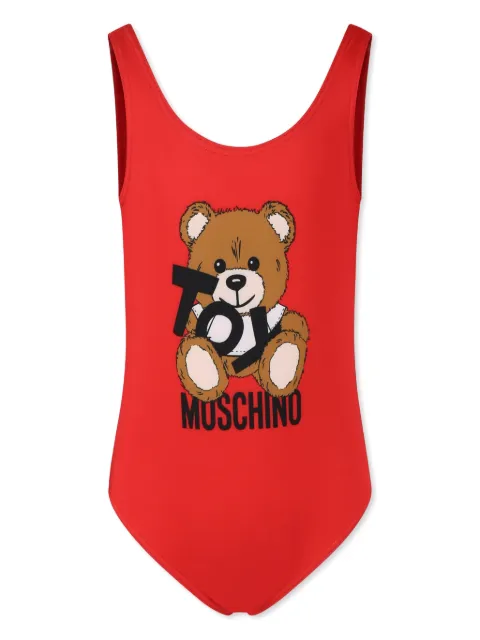 Moschino Kids Maiô com estampa Teddy Bear