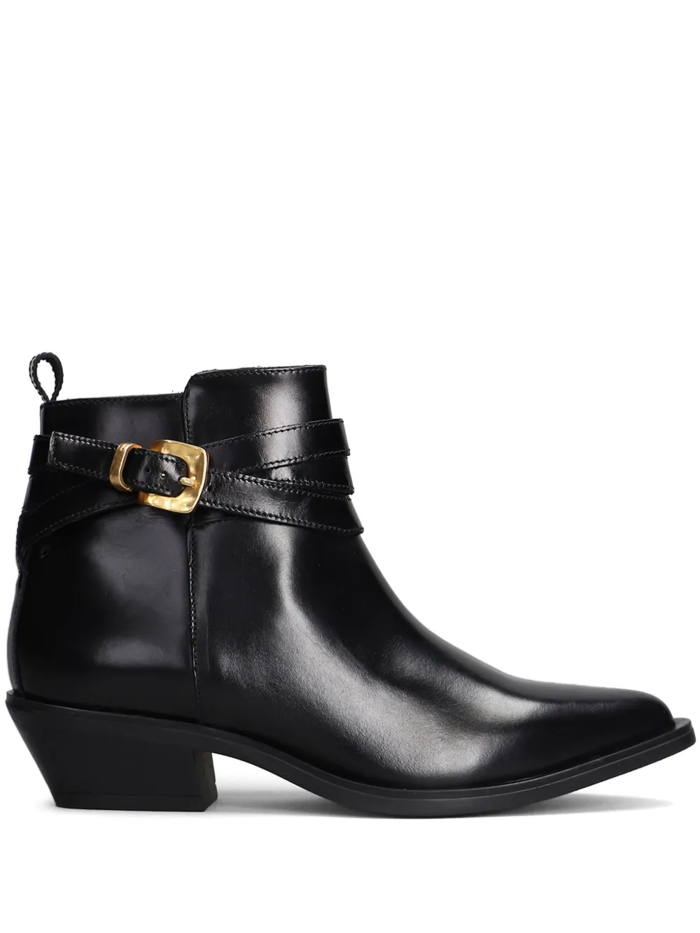 Carmens 45mm Kelly Wrap ankle boots Black