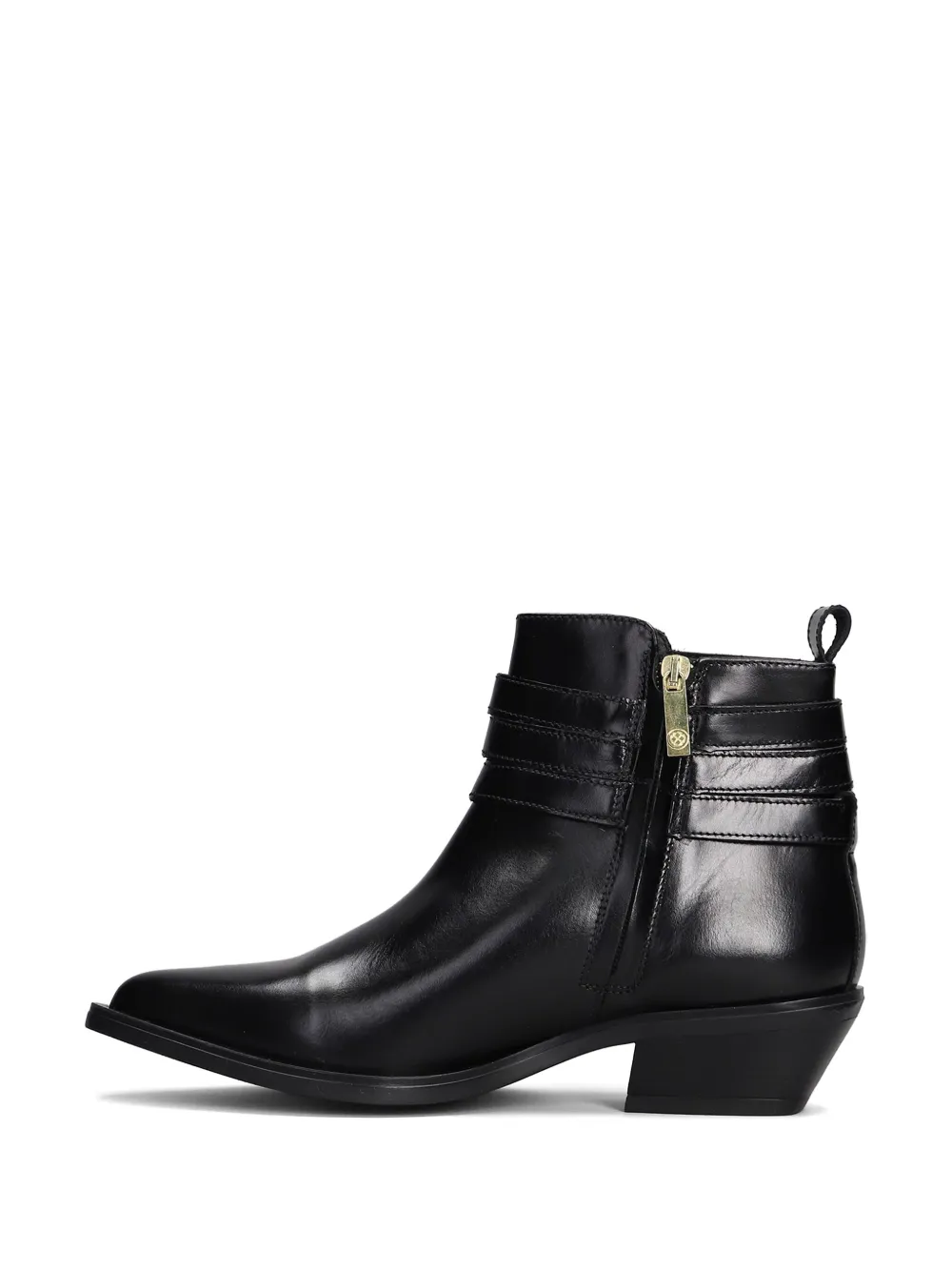 Carmens 45mm Kelly Wrap ankle boots Black