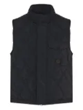 Stone Island quilted pocket waistcoat - Black